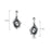 NEW Sheila Fleet Oyster Enamel Drop Earrings with Peach Pearls (ESE294-OYSTR)