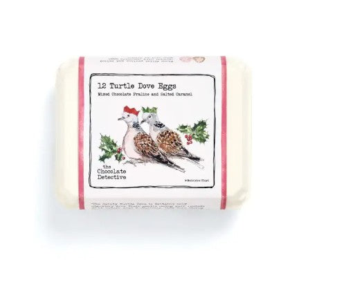 The Chocolate Detective - 12 Christmas Turtle Dove Eggs