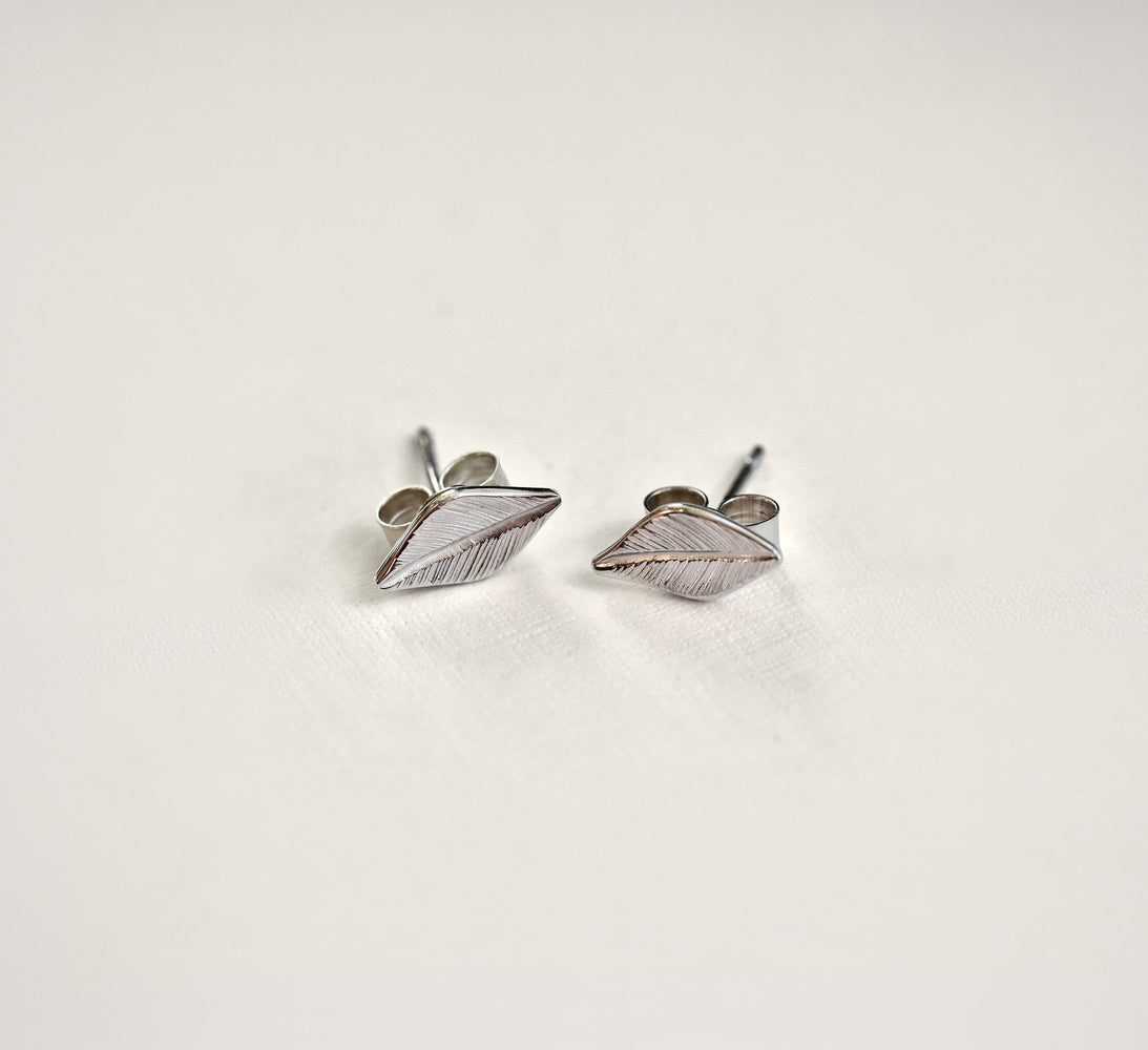 Olivia Yorston Jewellery - Extra Small 'Fallen Leaves' Stud Earrings