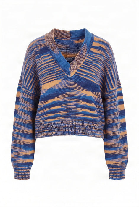 New Komodo Fatih Jumper in Blue Space Dye