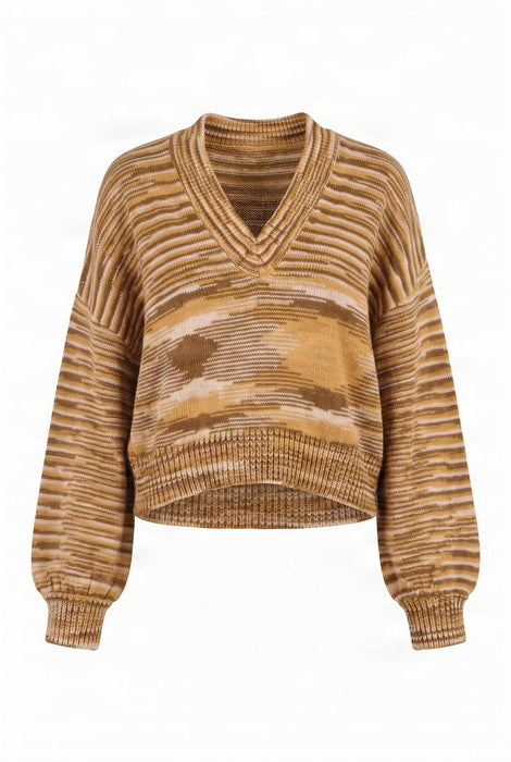 New Komodo Fatih Jumper in Sand Space Dye