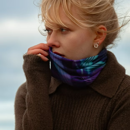 Agate & Ayre - Bamboo Neckwarmer - Fluorite