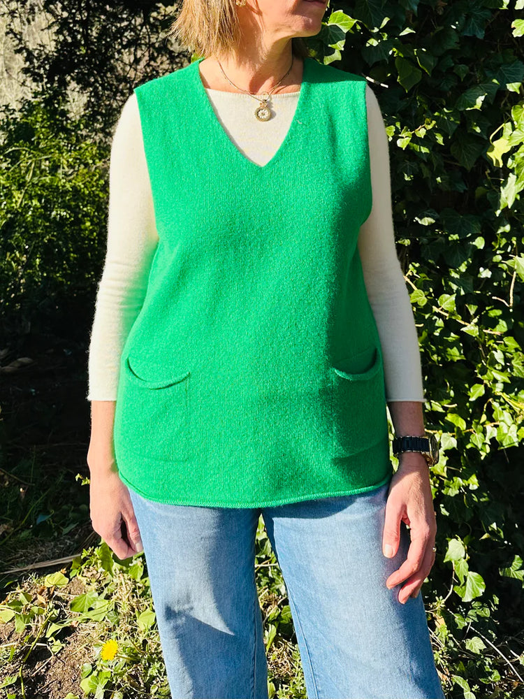 NEW Eribe Corry V-Neck Tank Top - Billiard