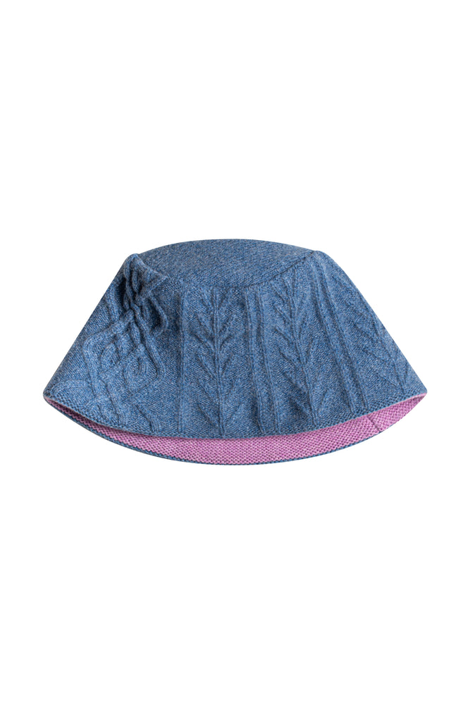 NEW Eribe Aran Bucket Hat - Jeans