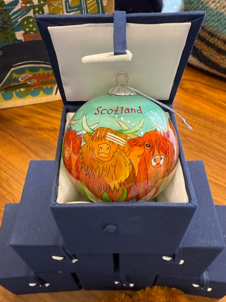 Emma Ball Highland Cow Bauble