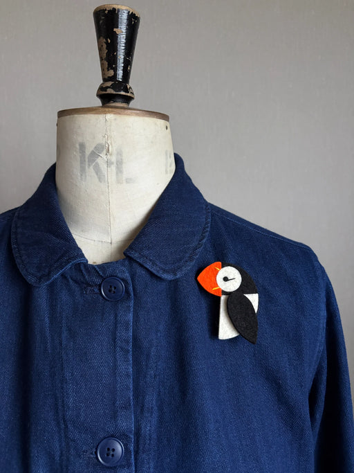 Lynsey Walters Puffin Brooch