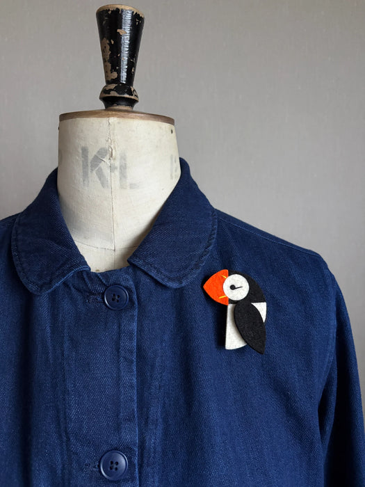 Lynsey Walters Puffin Brooch