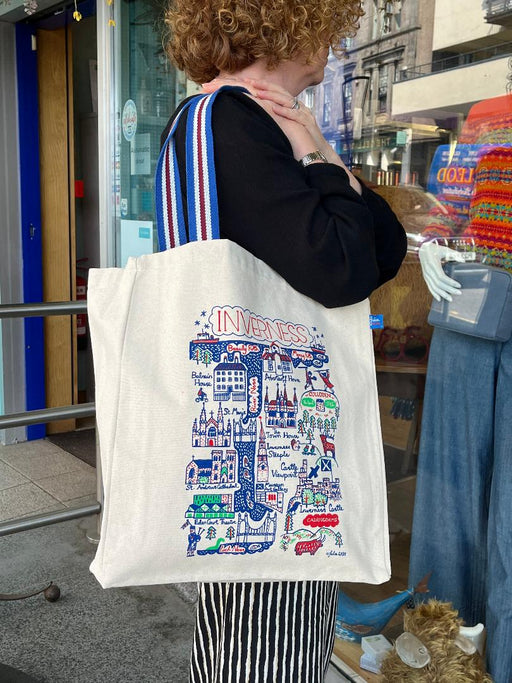 Julia Gash - Inverness Cityscape Natural Tote Bag