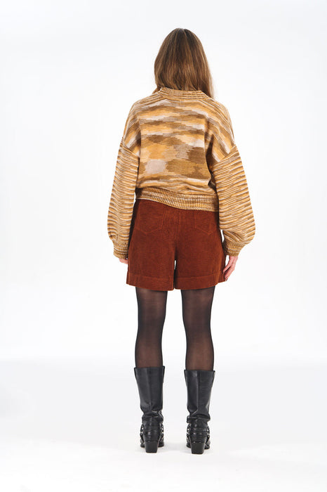 New Komodo Fatih Jumper in Sand Space Dye