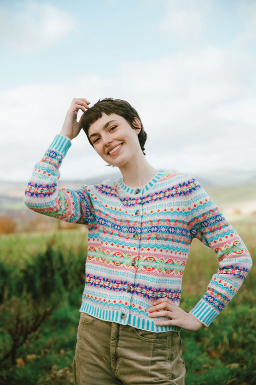 New Eribe Kinross Cardigan - Mural