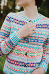 New Eribe Kinross Cardigan - Mural