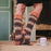 Sofia LONG Fair Isle Nordic Woollen  Socks