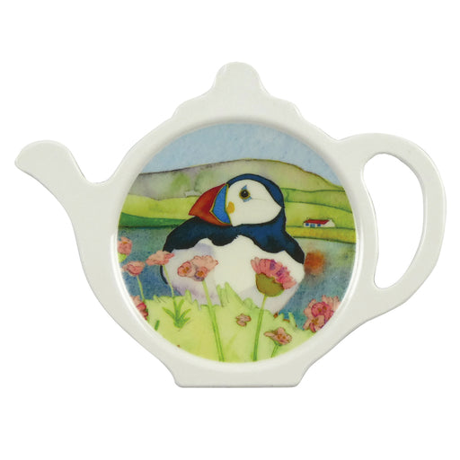 Emma Ball Sea Thrift Puffins Tea Bag Tidy