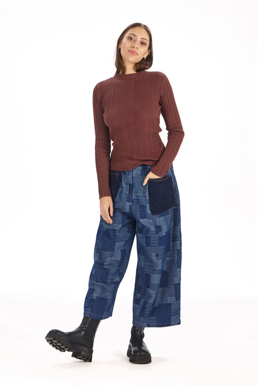 NEW Komodo Mollie Trouser in Artisinal Denim