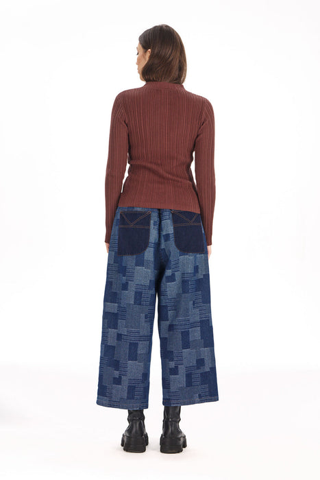 NEW Komodo Mollie Trouser in Artisinal Denim