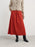 NEW 25% OFF Seasalt Mevagissey Skirt - Dark Cinnamon in GOTS-Certified Organic Cotton