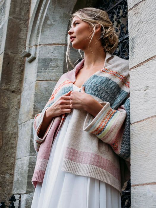 New Eribe Montrose Blanket Coat - Honey