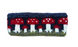 From The Source Hand Knitted Mushroom Headband - Midnight