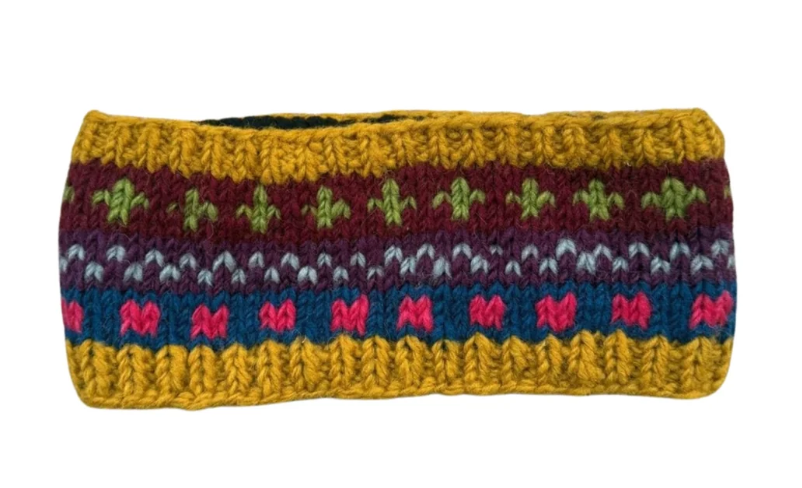 From The Source Hand Knitted Nordic Headband