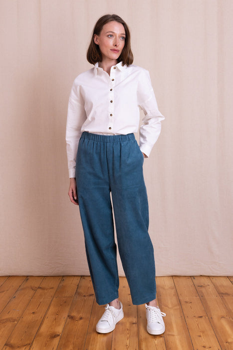 NEW Nomads Cord Bubble Trousers in Duck