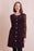 NEW Nomads Buttoned Through Pinnafore Dress in Burgundy