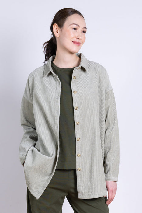 NEW 25% OFF Nomads Chunky Cord Shirt in Ecru