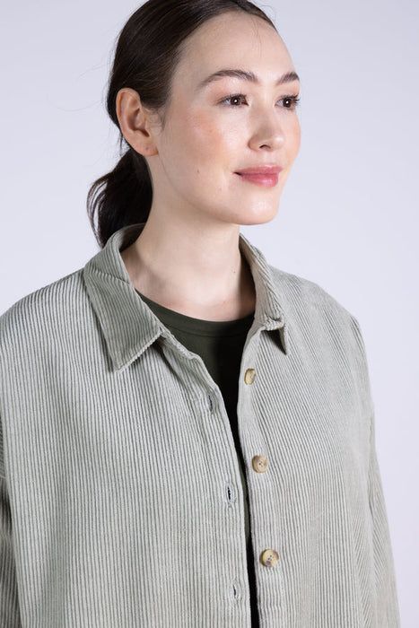 NEW 25% OFF Nomads Chunky Cord Shirt in Ecru