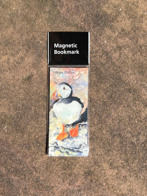 Jane Glue Orkney Puffin Magnetic Bookmark