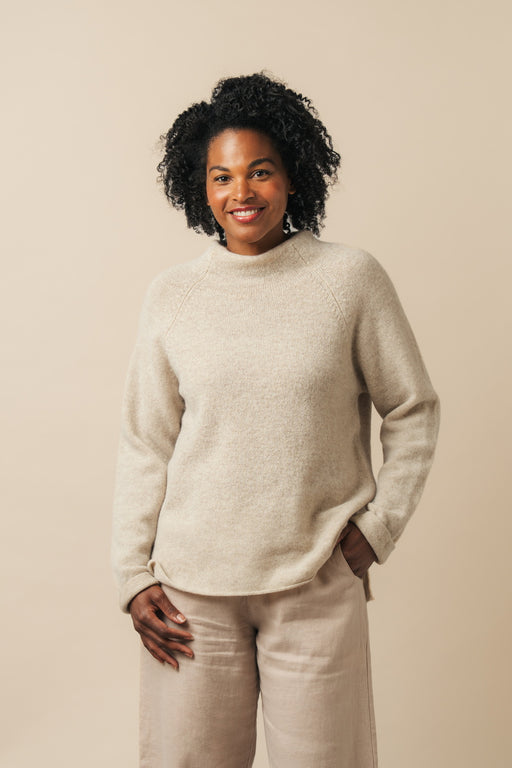 NEW Eribé Corry Raglan Sweater - Linen