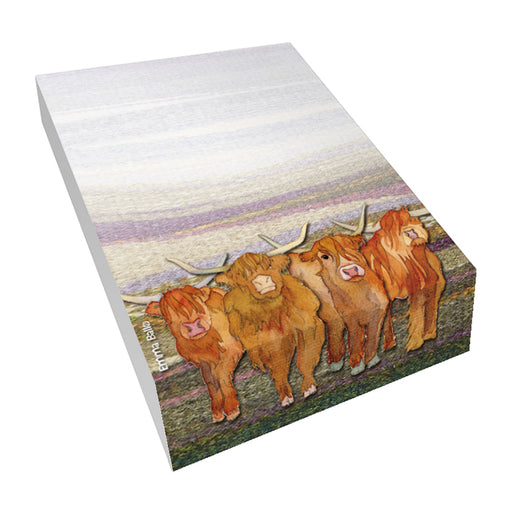 Emma Ball 'Highland Coos' Slant Pad