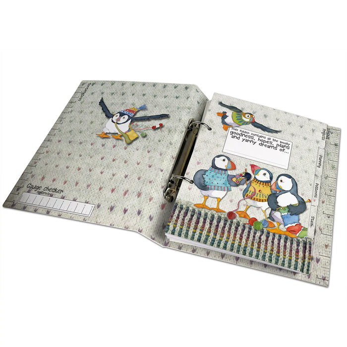 Woolly Puffin Project Folder Book