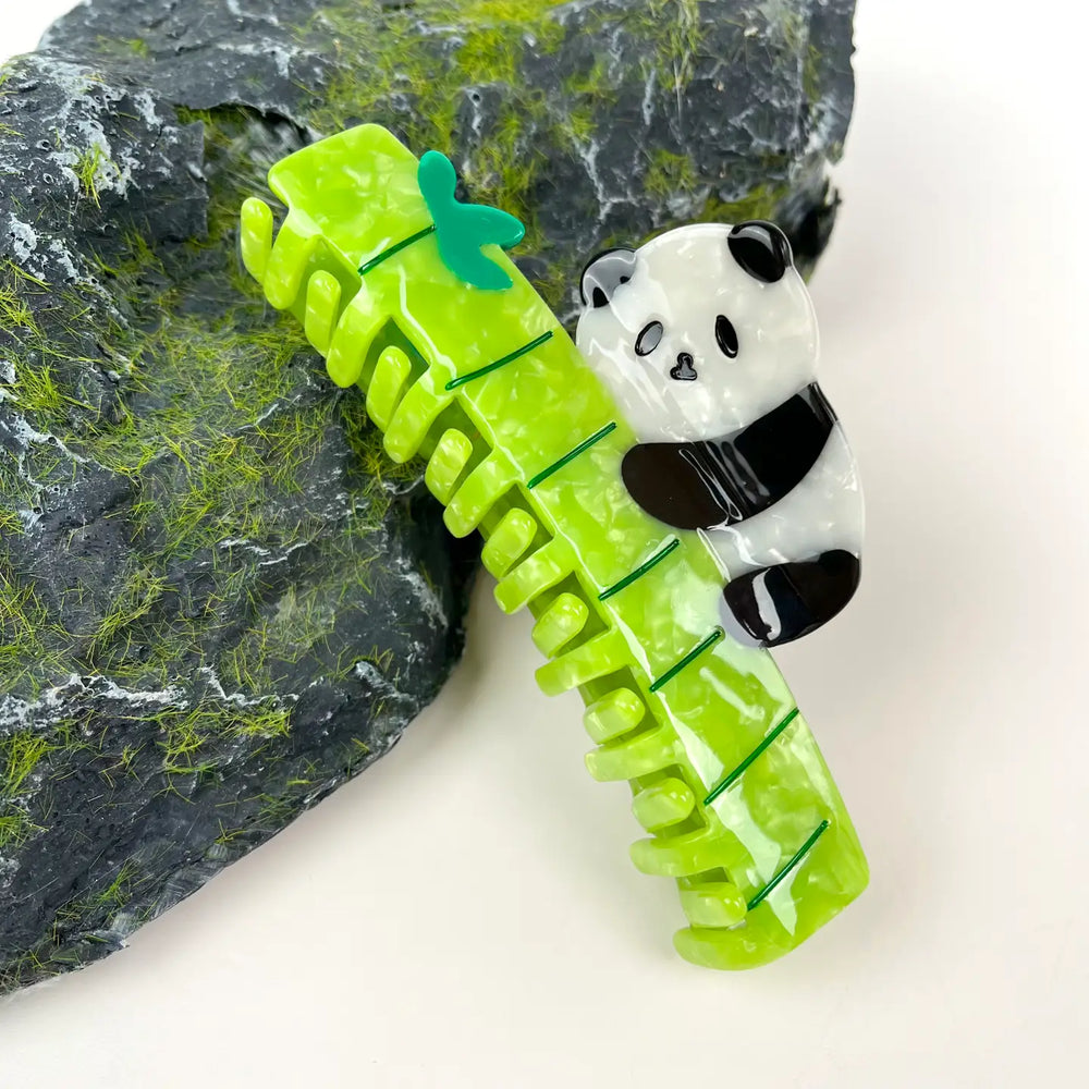 TheDivaSoap - Bamboo Panda Hair Claw Clip