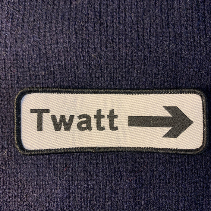 Orkney 'Twatt' Sign Patch