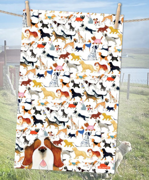 Emma Ball - Paw Club Tea Towel