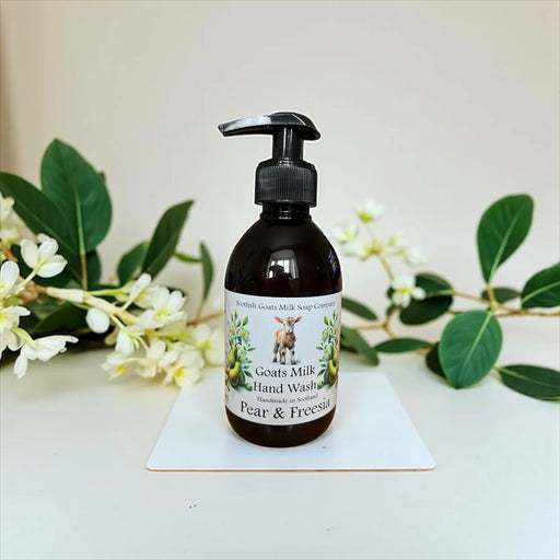 Scottish Goats Milk Soap Company - Handmade Goats Milk Hand Wash - Pear & Freesia