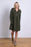 NEW 25% OFF Nomads GOTS Organic Cotton Long Sleeve Tunic Dress in Juniper