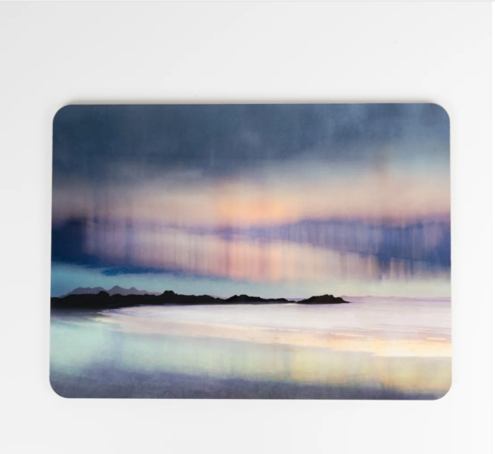 Cath Waters - Arisaig Aurora Corked Backed Table Mat