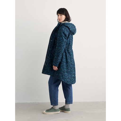 NEW Seasalt Plant Hunter Waterproof Parka Coat - Patchwork Bloom Squall