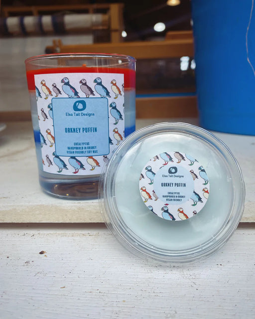 Puffin Candle by Elsa Tait Designs