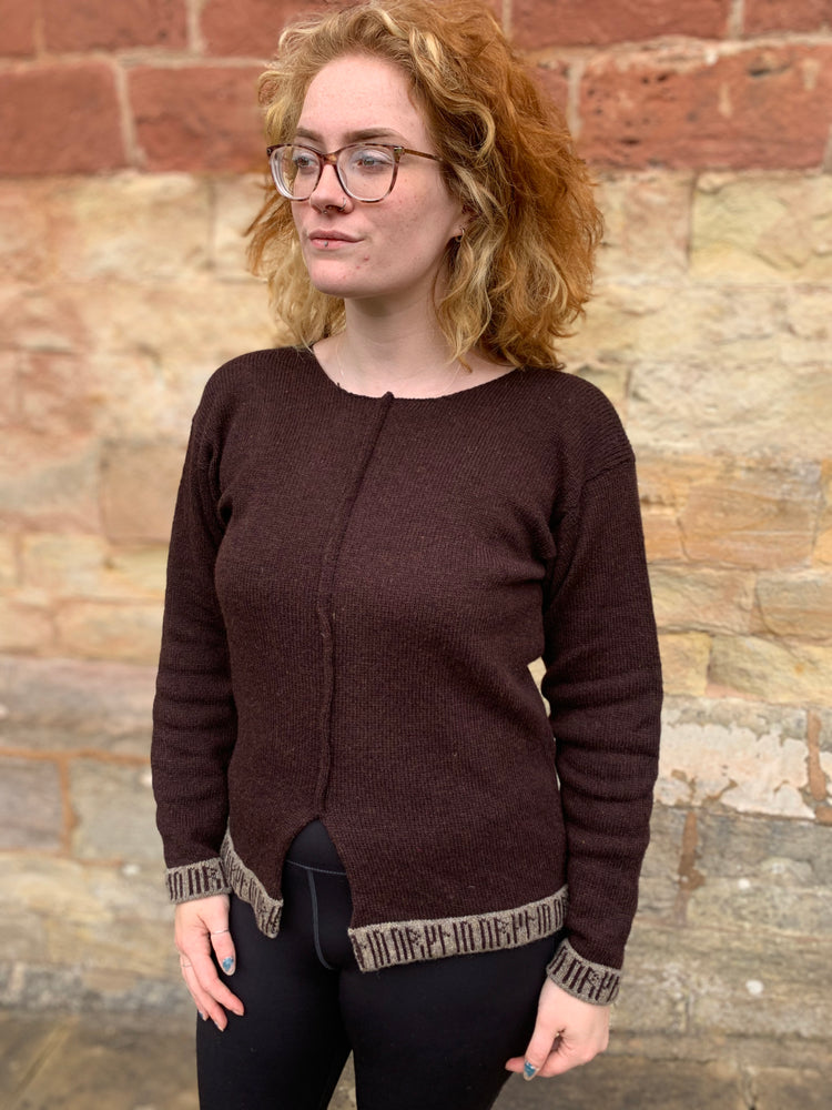 Orkney Tunic with Runes Trims in Slate Limited Numbers left