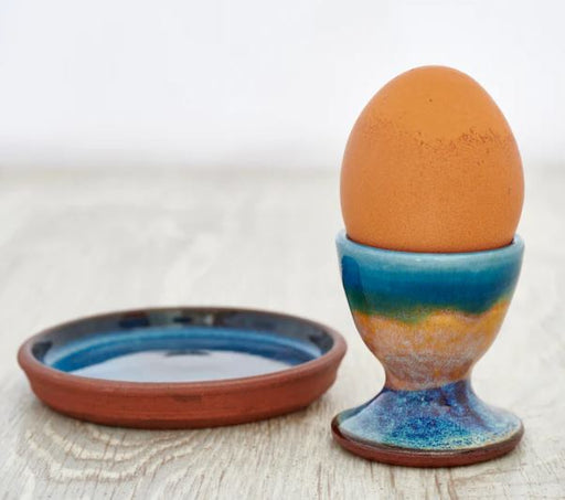 Rupert Blamire - Egg Cup & Saucer - Summer Tide