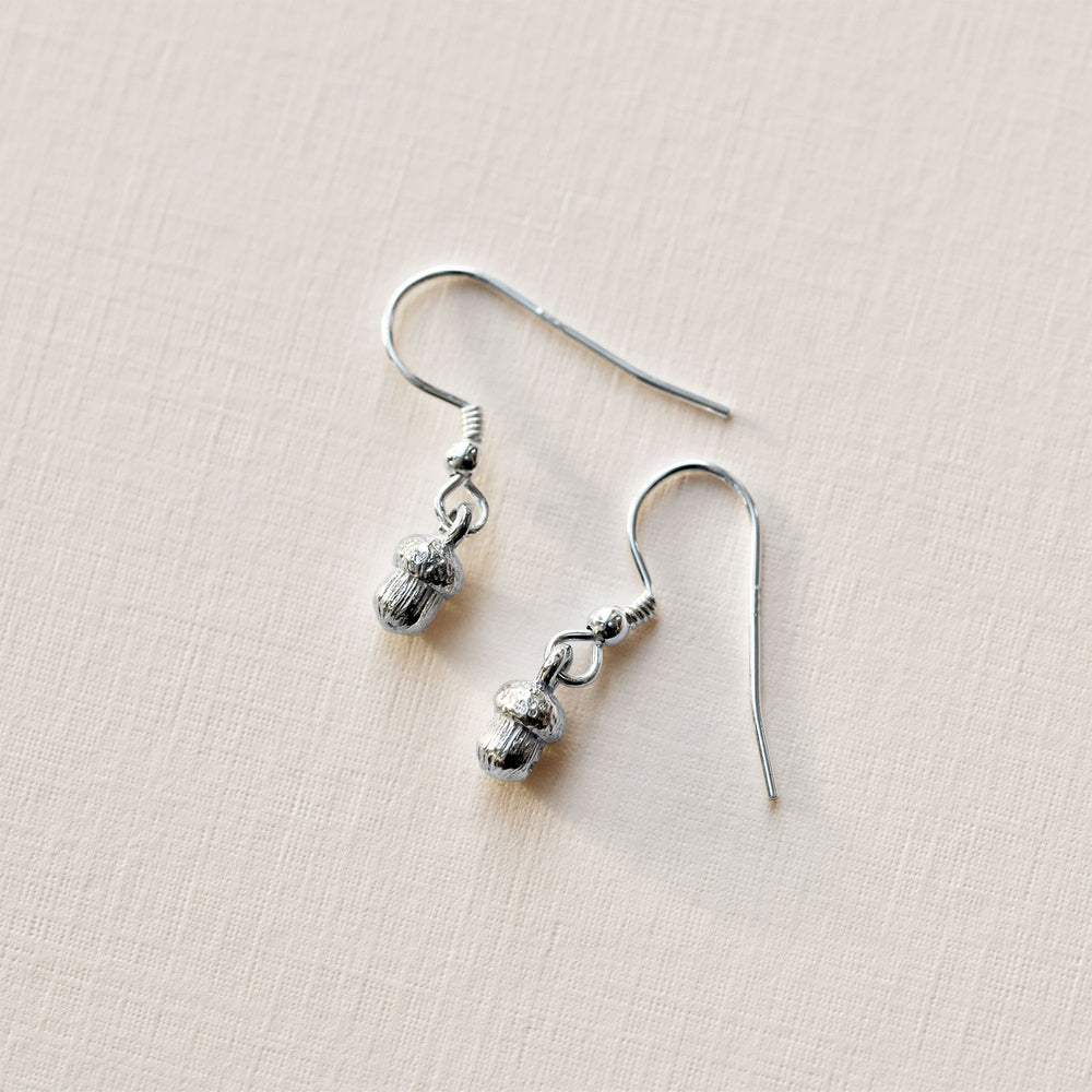 Olivia Yorston Jewellery - Small 'Acorn' Drop Earrings