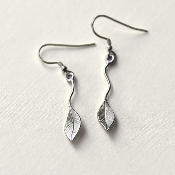 Olivia Yorston Jewellery - Small 'Falling Leaves' Drop Earrings
