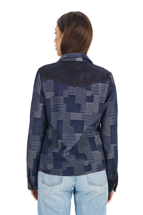 NEW Komodo Stella Overshirt in Artisinal Denim