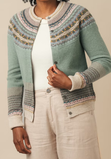 NEW Eribe Alpine Long Cardigan - Sage