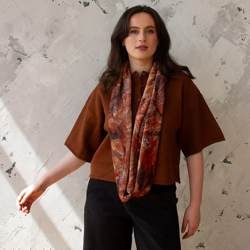 Agate & Ayre - Velvet Infinity Scarf - Sannick