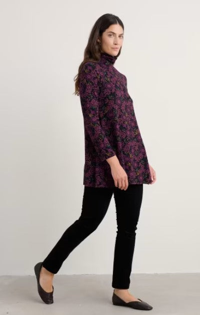 NEW 25% OFF Seasalt Grass Kelp Tunic - Evening Woodland Onyx