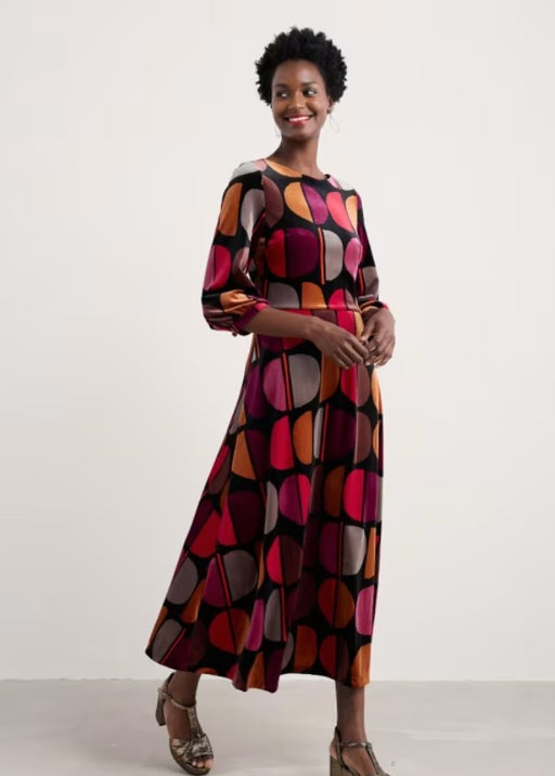 NEW 25% OFF Seasalt Oak Cottage Dress - Half Moon Stamp Onyx