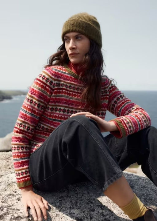 NEW 25% OFF Seasalt Percella Cove Jumper - Scillia Aran Multi