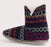 NEW Seasalt Snooze Slipper Booties - Modernist Grape Multi